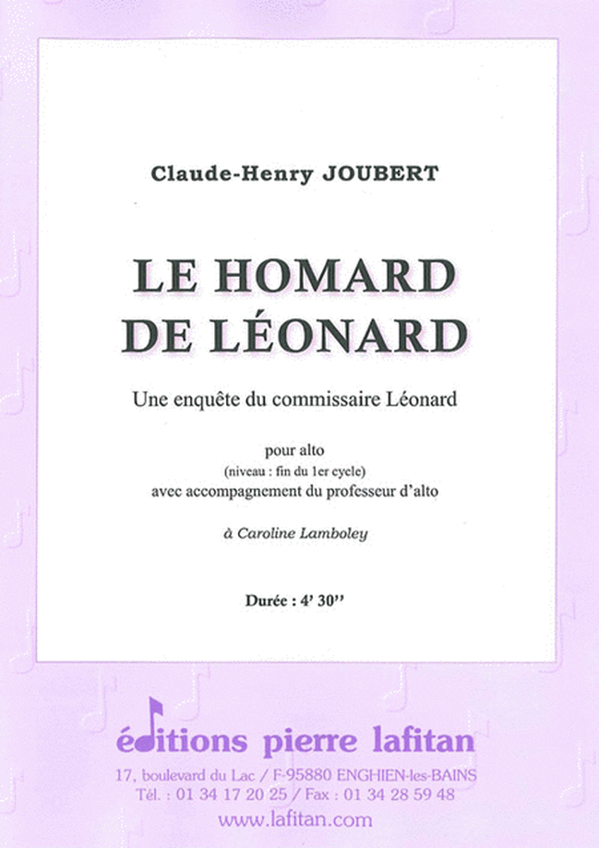 Le Homard de Léonard