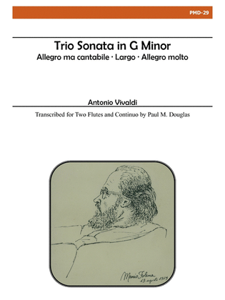 Book cover for Trio Sonata in G Minor