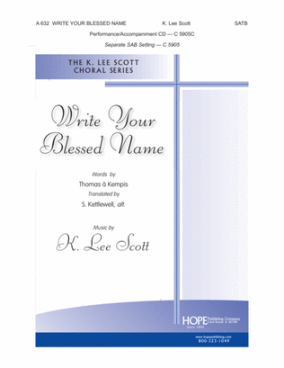 Write Your Blessed Name