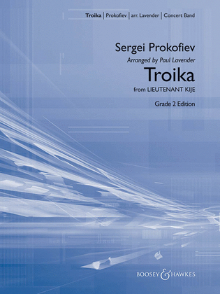 Book cover for Troika (from Lieutenant Kije)