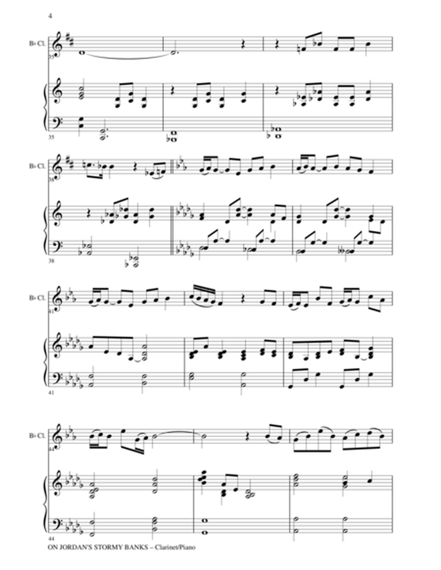 THREE GOSPEL HYMNS (Duets Bb Clarinet & Piano) image number null