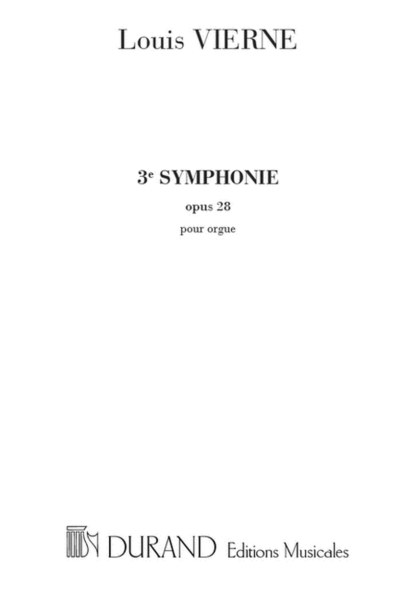 Symphonie N 3 Op 28