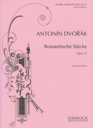Book cover for Romantic Pieces For Violin And Piano Op.75