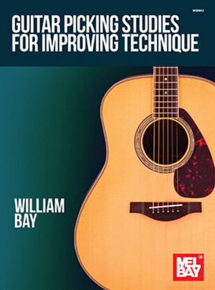 Book cover for Guitar Picking Studies for Improving Technique