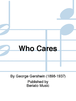 Book cover for Who Cares