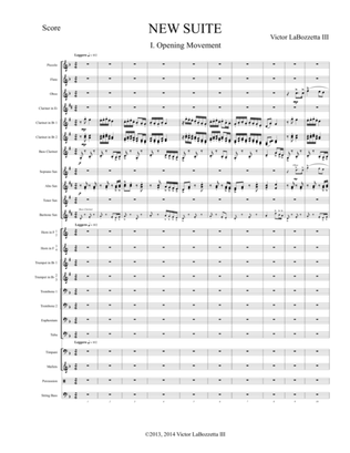 New Suite (Score)