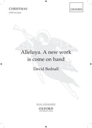Book cover for Alleluya. A new work is come on hand