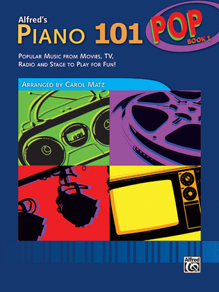 Alfred's Piano 101 Pop, Book 1