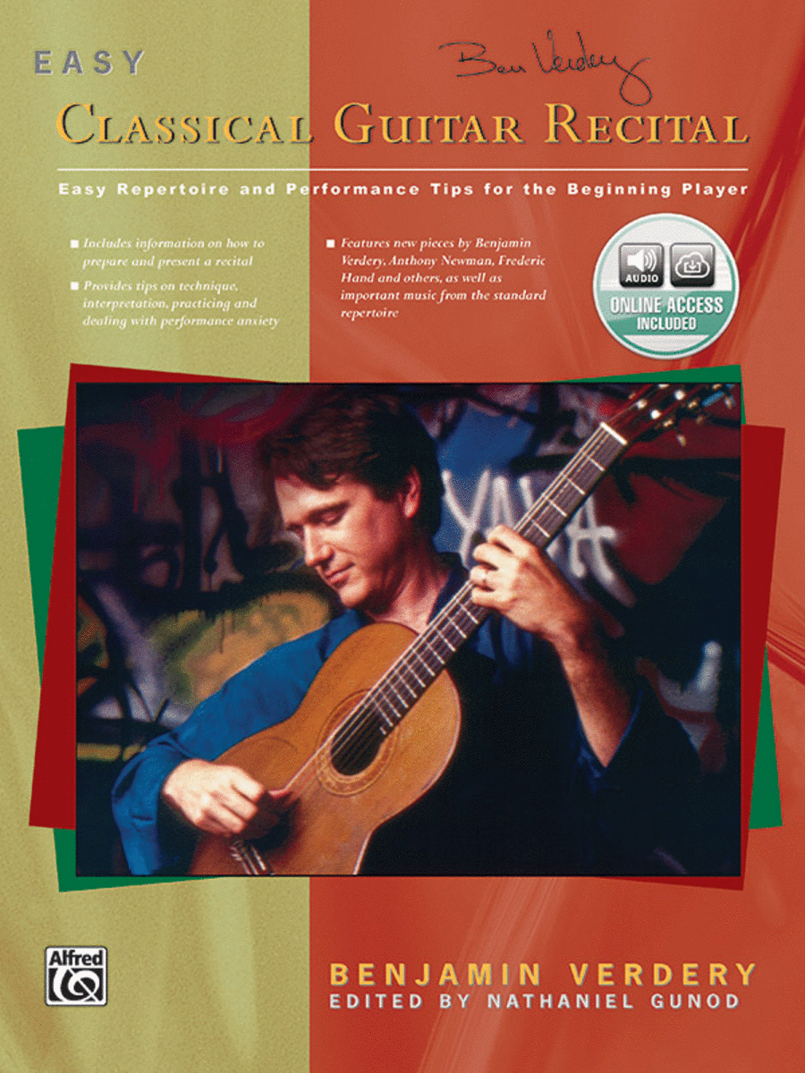 Easy Classical Guitar Recital (book and Cd)