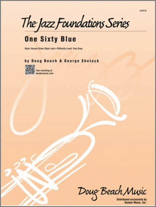 Book cover for One Sixty Blue (Full Score)