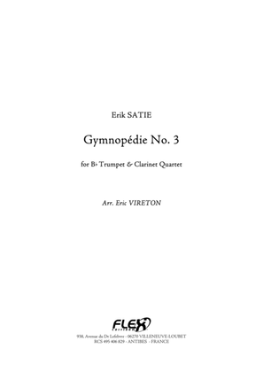 Book cover for Gymnopedie No. 3