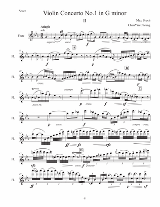 Violin Concerto No.1 in G minor II. Adagio