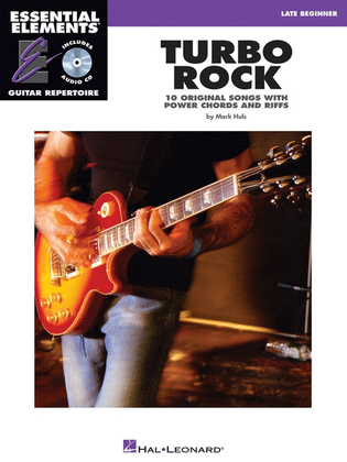 Book cover for Turbo Rock Beg - Int Guitar Ee Book/CD