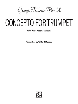 Book cover for Concerto for Trumpet