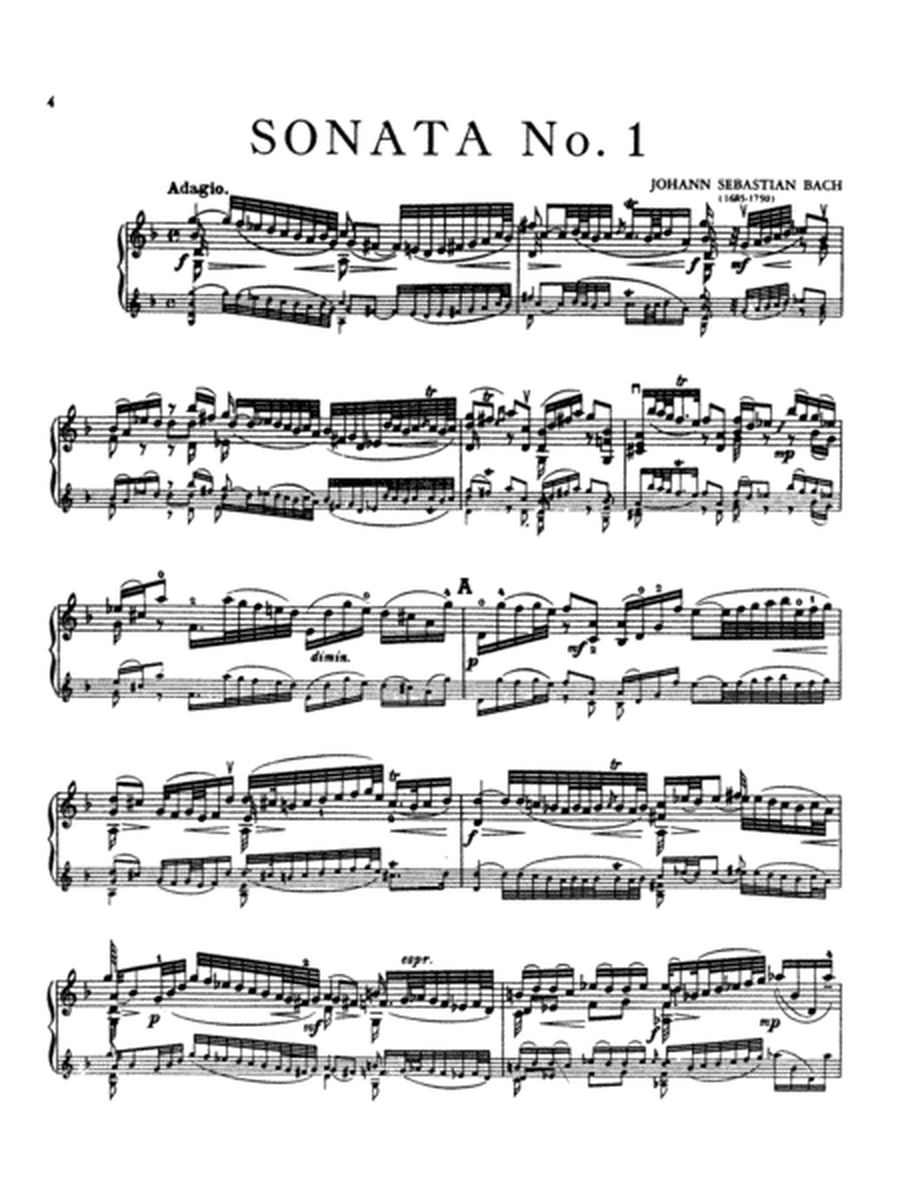 Six Sonatas and Partitas