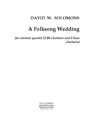 Book cover for A Folksong Wedding