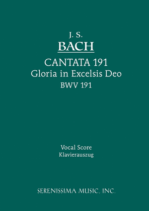 Book cover for Cantata No. 191: Gloria in Excelsis Deo, BWV 191