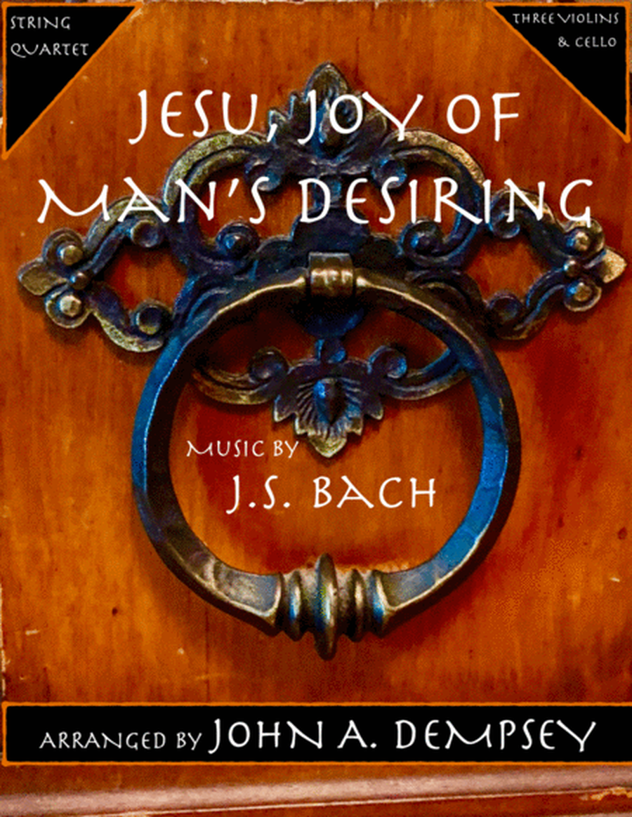 Jesu, Joy of Man's Desiring (String Quartet for Three Violins and Cello) image number null