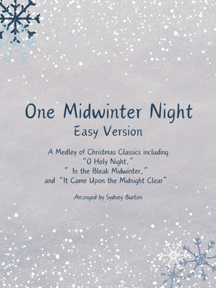 Book cover for One Midwinter Night