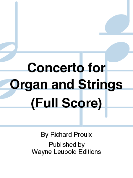 Concerto for Organ and Strings