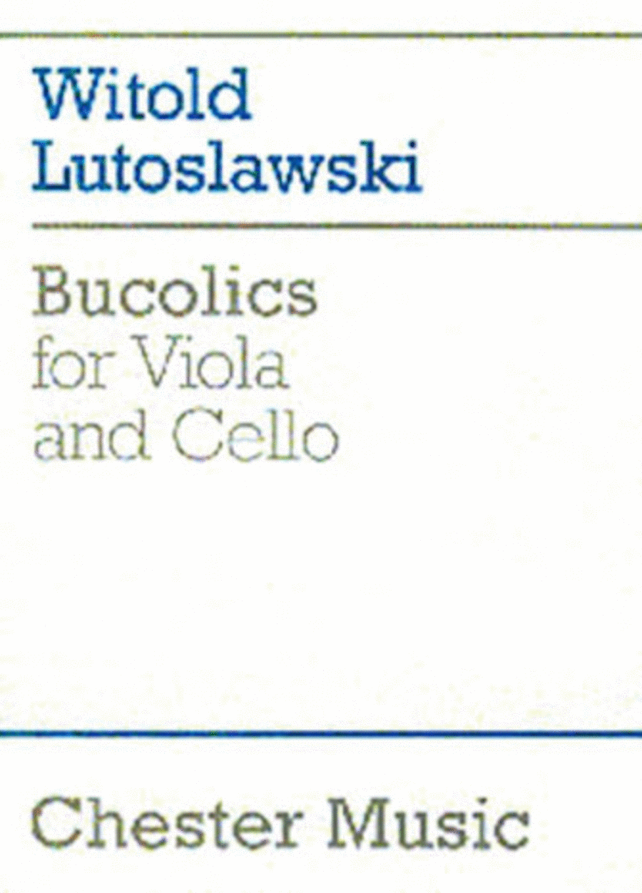 Bucolics For Viola And Cello