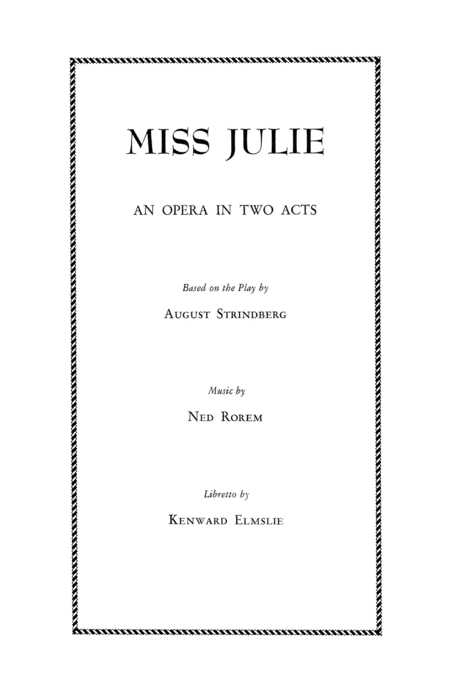 Miss Julie