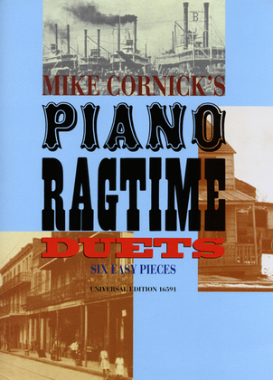 Book cover for Piano Ragtime Duets