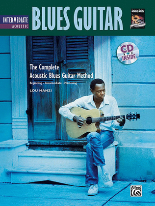 Book cover for Complete Acoustic Blues Method: Intermediate Acoustic Blues Guitar