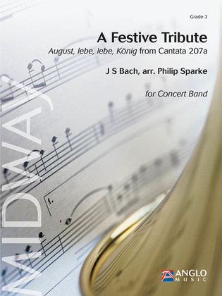 Book cover for A Festive Tribute (from Cantata 207a)