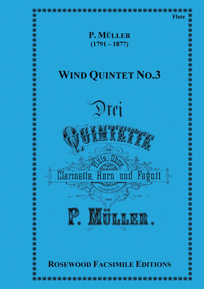 Book cover for Drei Quintette Nr. 3