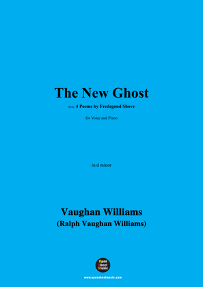 Book cover for Vaughan Williams-The New Ghost(1925),in d minor
