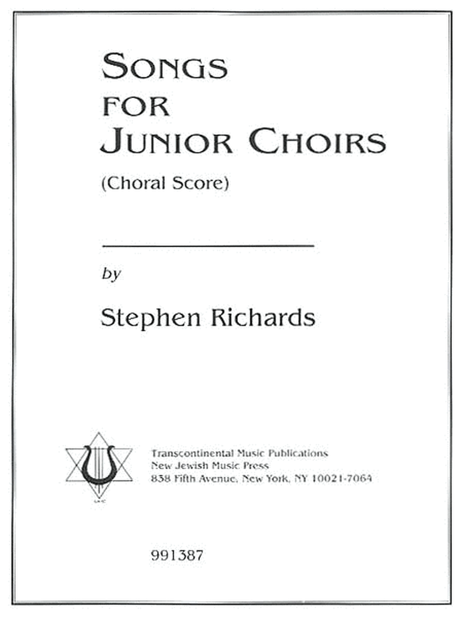 Songs for Junior Choirs