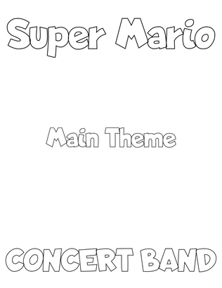 Book cover for Super Mario Bros Theme