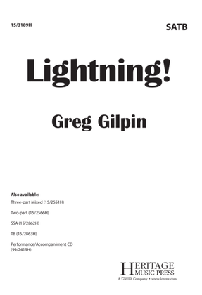 Book cover for Lightning!