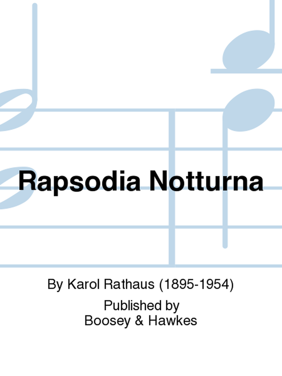 Rapsodia Notturna