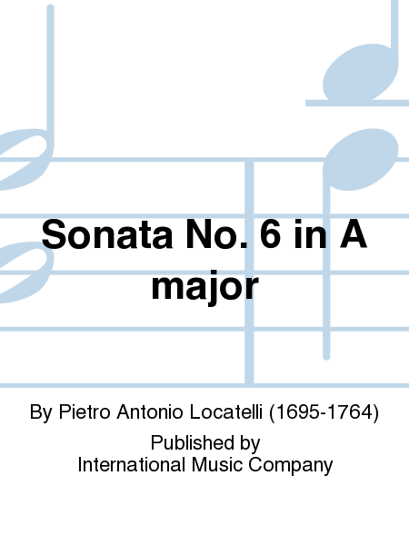 Sonata No. 6 in A major (RAMPAL)