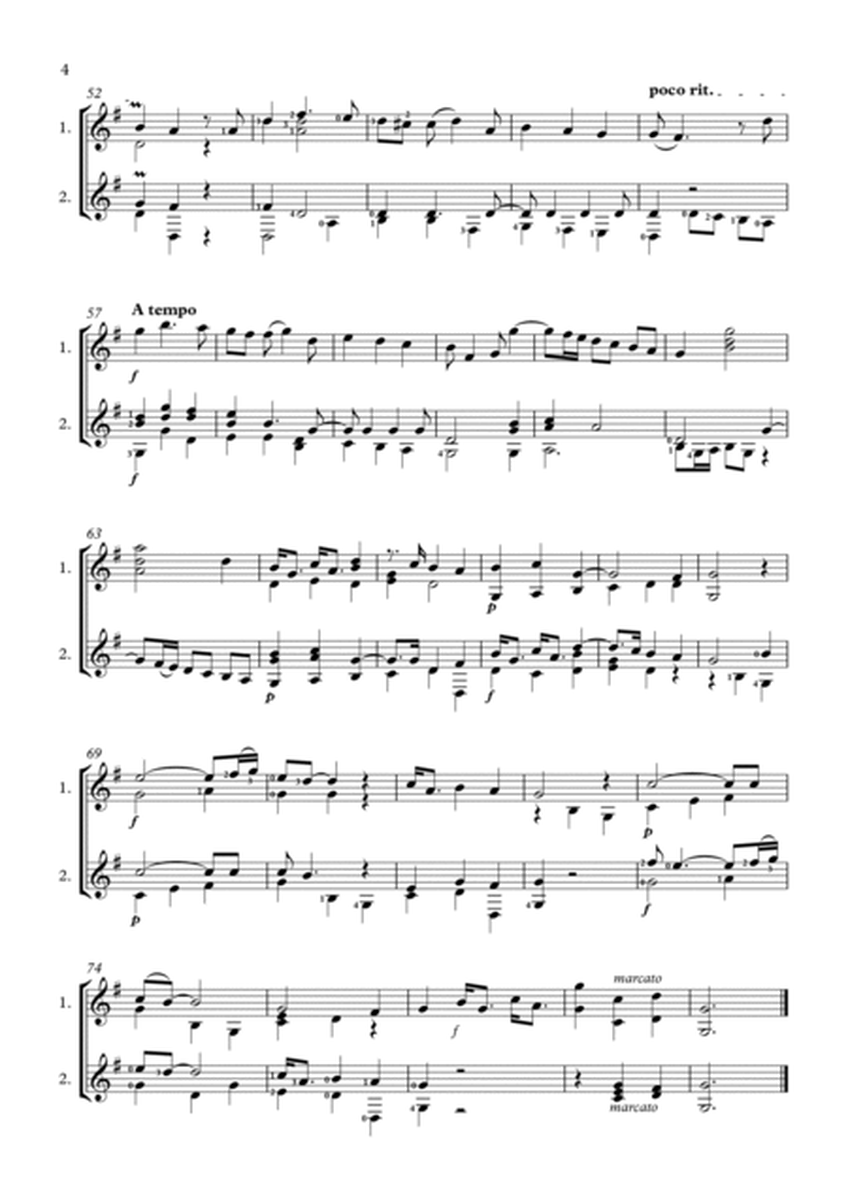 Pergolesi Sinfonia (for guitar duet) image number null