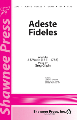 Book cover for Adeste Fideles