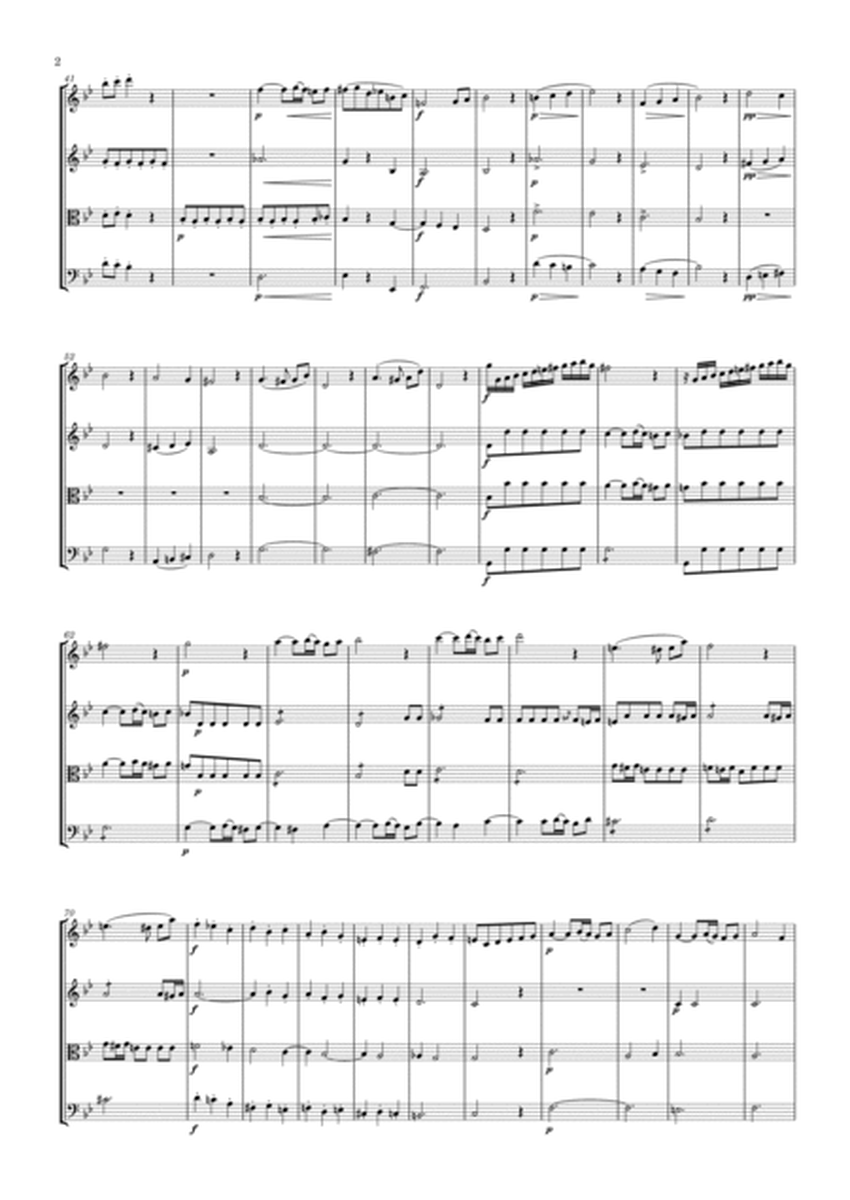 Aimon - 12 New String Quartets, No.5 in B flat major