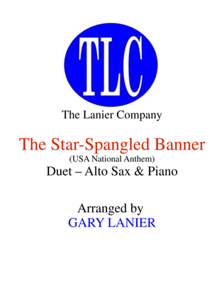Book cover for THE STAR-SPANGLED BANNER (Duet – Alto Sax and Piano/Score and Parts)