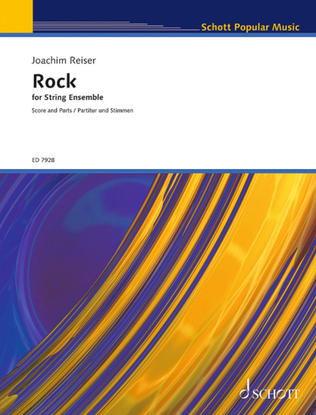 Book cover for Rock for String Ensemble