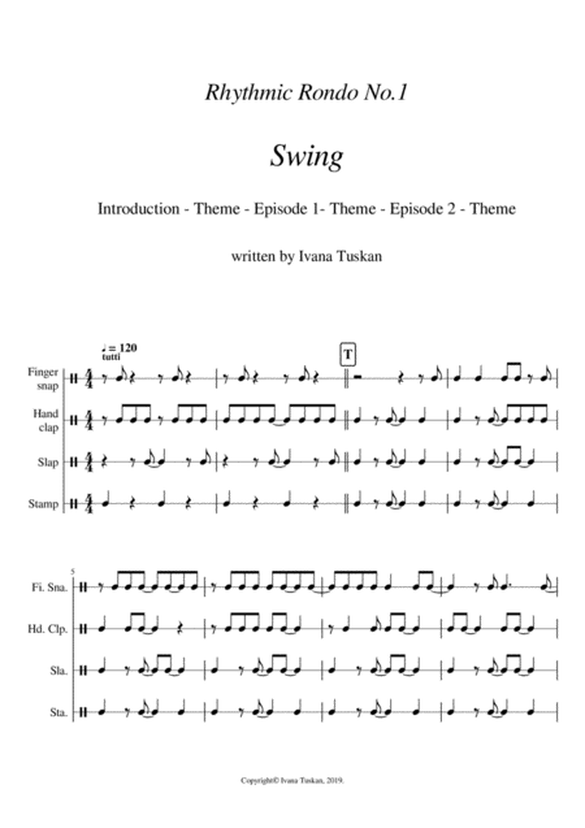 Dance Rhythm Is In You, rhythmic rondo: swing, bossa nova, tango image number null