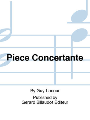 Book cover for Piece Concertante