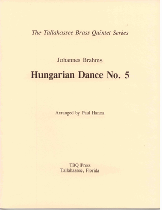 Book cover for Hungarian Dance No. 5