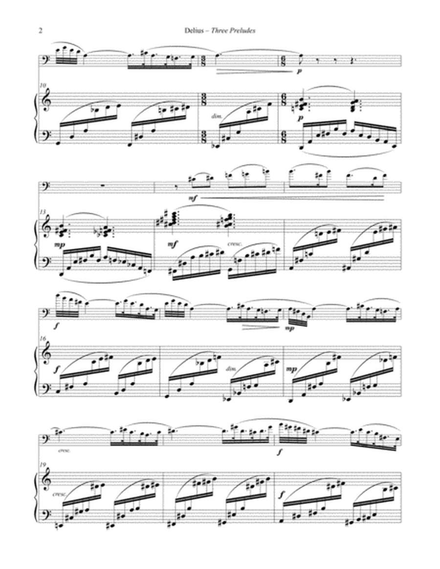 Three Preludes for Euphonium and Piano