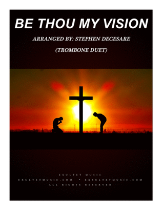 Book cover for Be Thou My Vision (Trombone Duet)