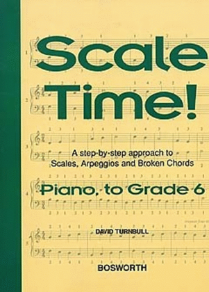 Book cover for Scale Time! Grade 6 Piano