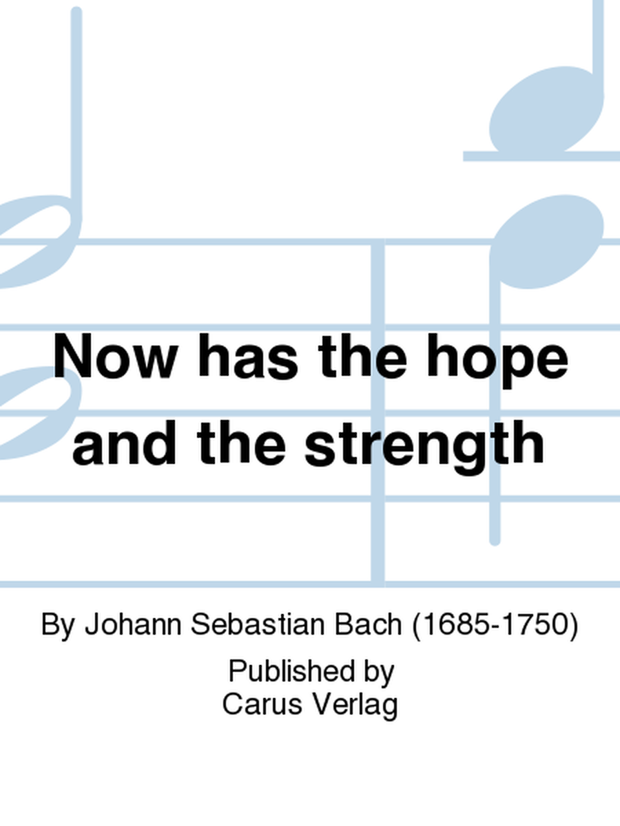 Now has the hope and the strength (Nun ist das Heil und die Kraft)