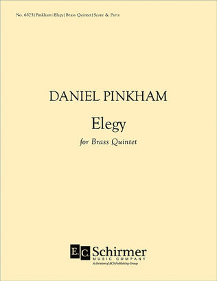 Elegy (Score & Parts)