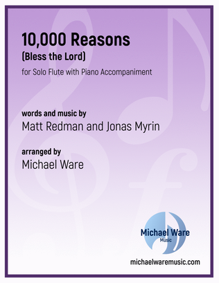 Book cover for 10,000 Reasons (bless The Lord)